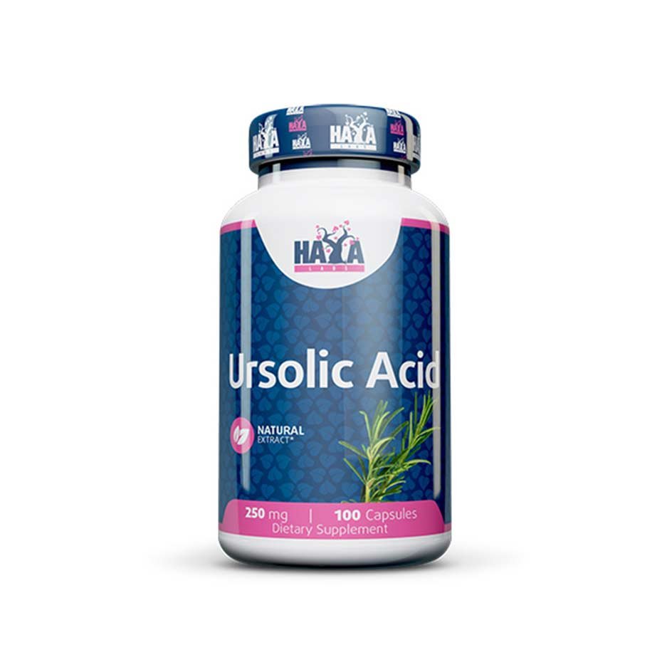 HAYA LABS Ursolic Acid / Ursolsäure 250mg 100 caps - getboost3d