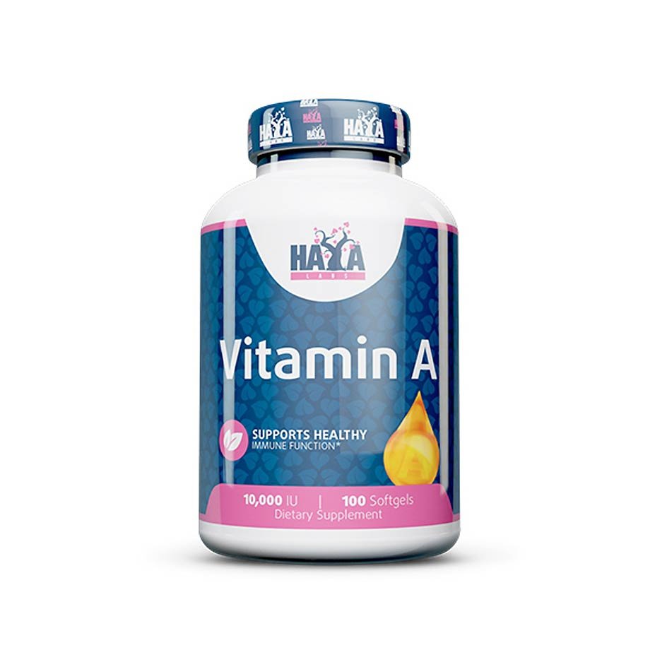 Haya Labs Vitamin A 100 softgels - getboost3d
