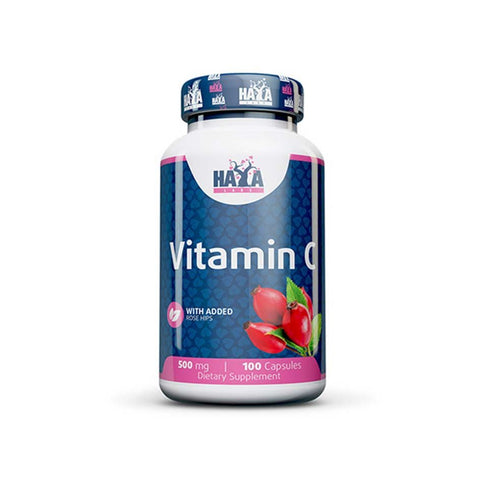 Haya Labs Vitamin C 500mg 100 caps - getboost3d