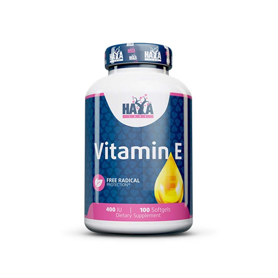 HAYA LABS Vitamin E 400iu 100 Softgels - getboost3d