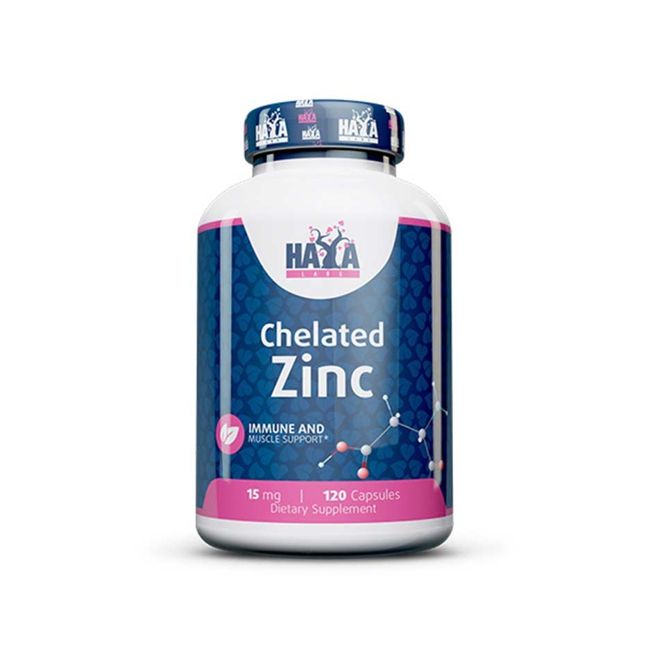 HAYA LABS Zinc 15mg 120 caps - getboost3d