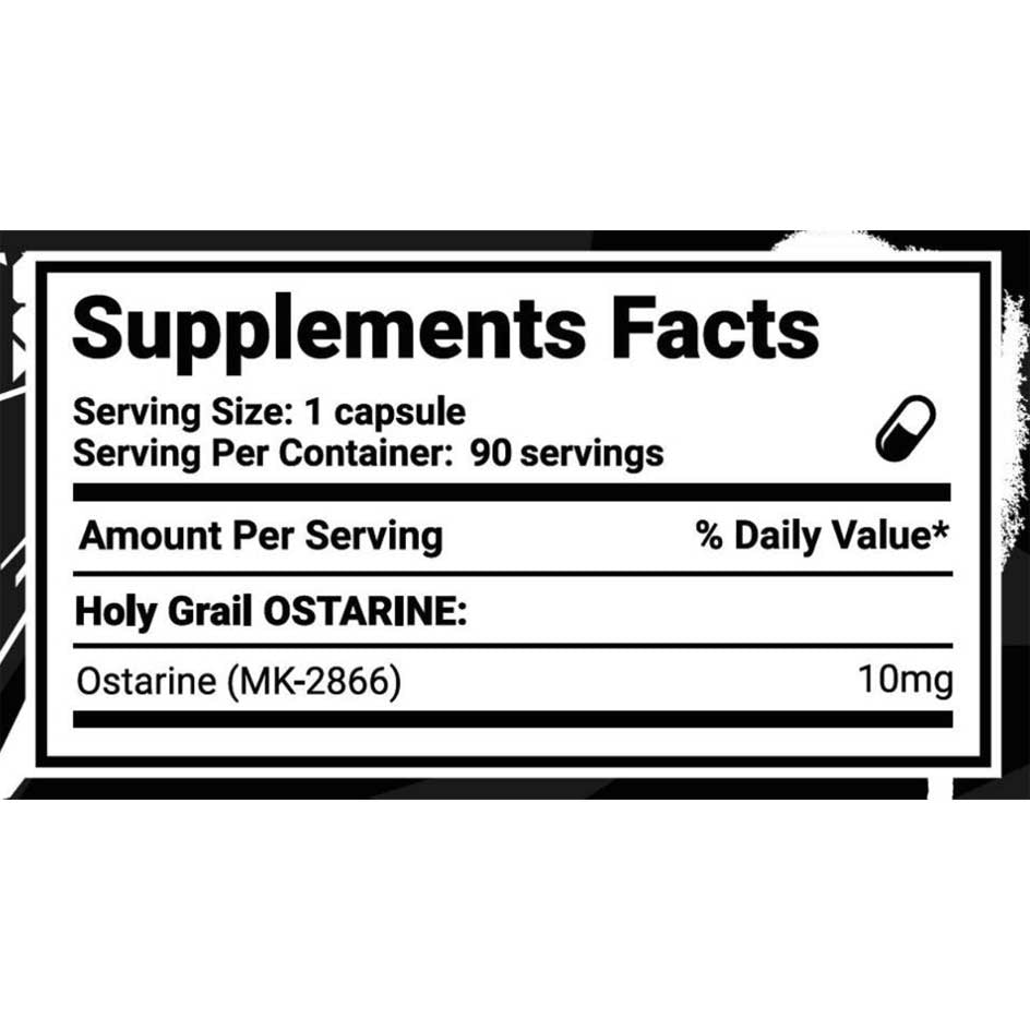 Holy Grail Holy Ostarine 90 caps - getboost3d