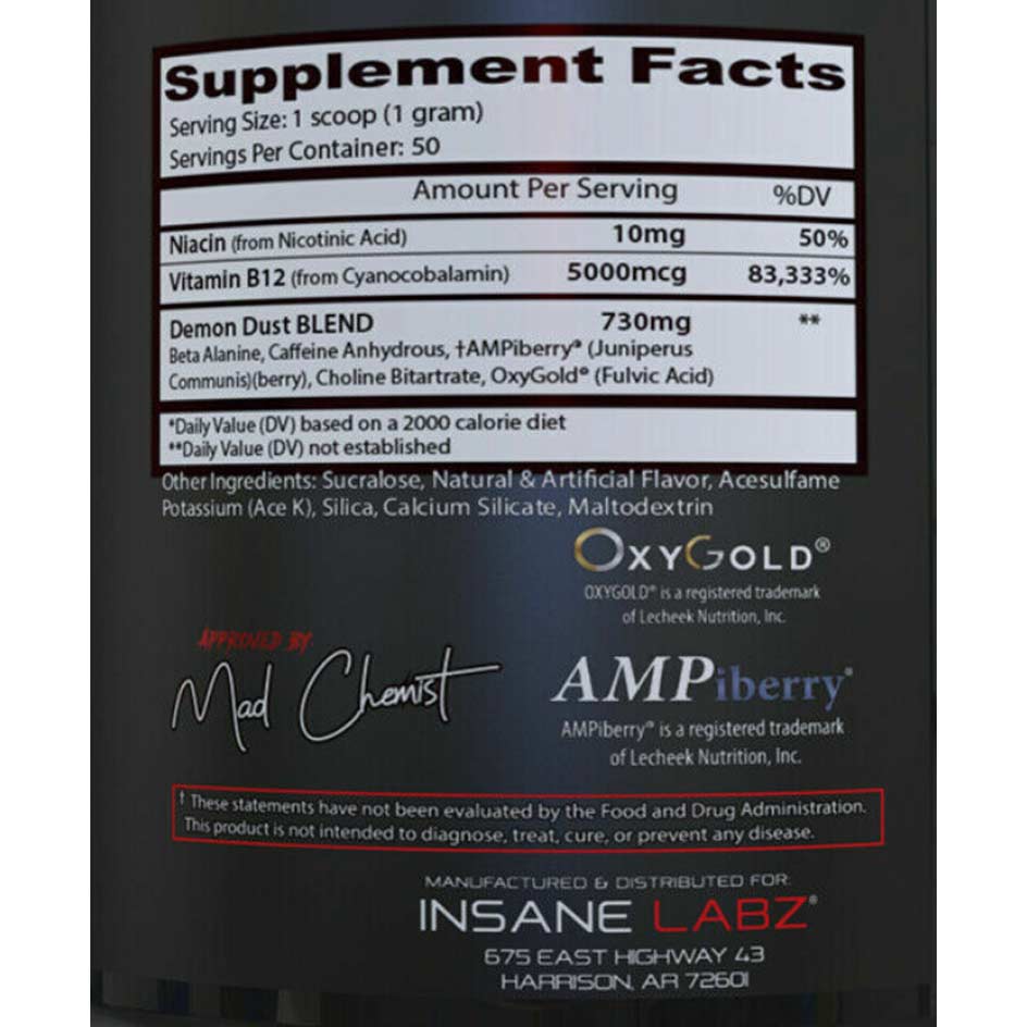 Insane Labz Demon Dust 50g