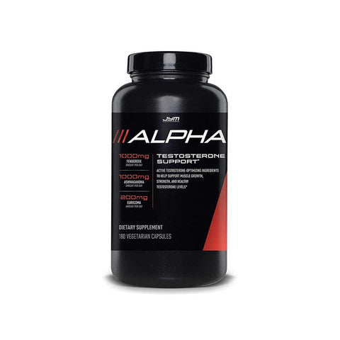 JYM Supplement Alpha Testosterone Support 180 caps - getboost3d