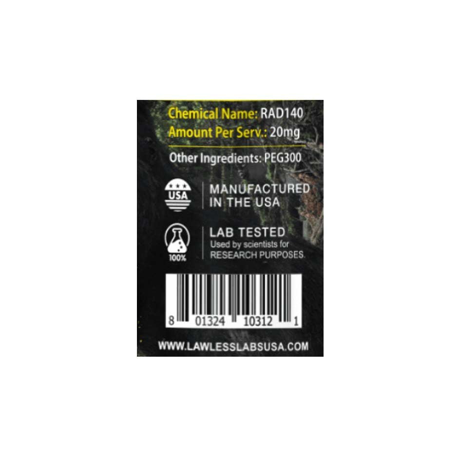 lawless-labs-testolone-liquid-sarm-rad-140-20mg-30ml-supplement-facts