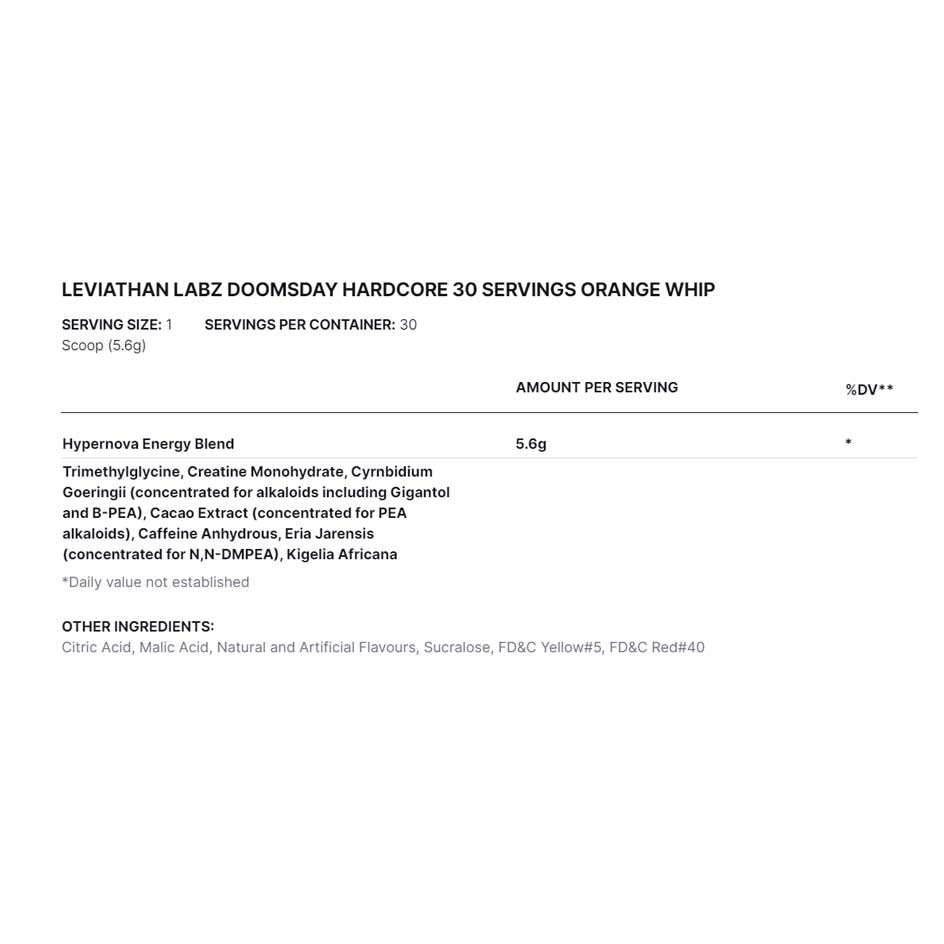 Leviathan Labz Doomsday Hardcore 168g - getboost3d