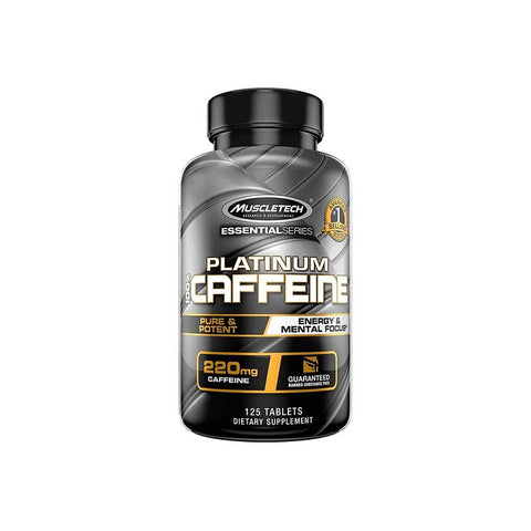 Muscletech Platinum Caffeine 125 Tabs - getboost3d
