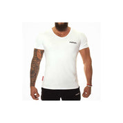 Mutaria T-Shirt V-Neck White - getboost3d