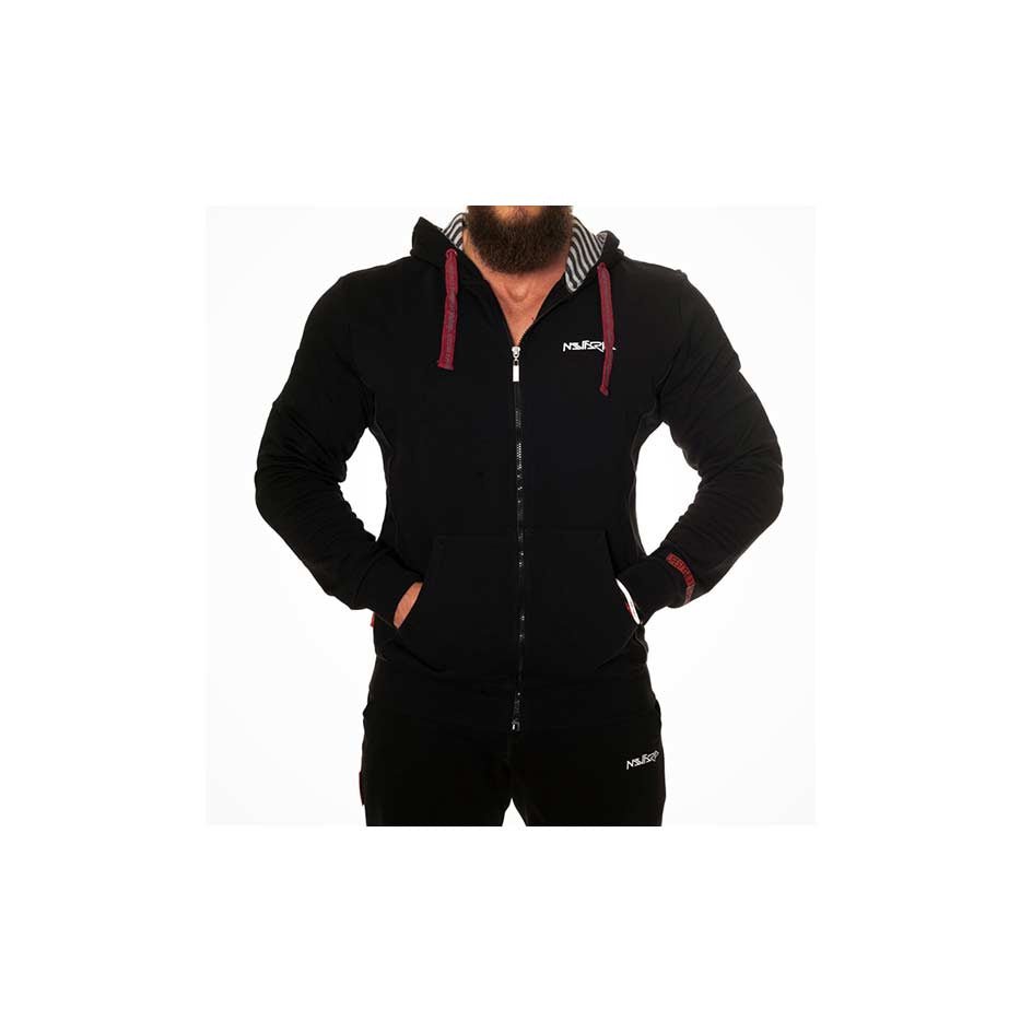 Mutaria Zip Hoodie Black - getboost3d