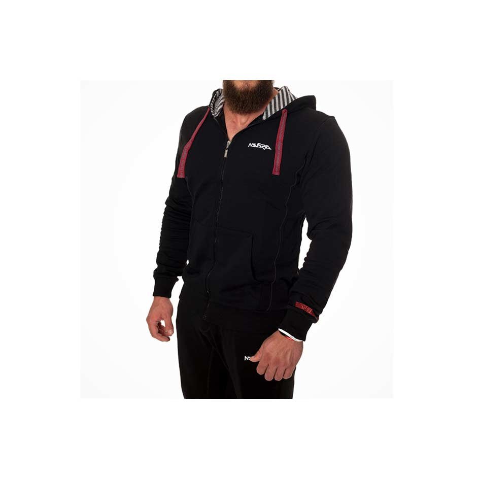 Mutaria Zip Hoodie Black - getboost3d