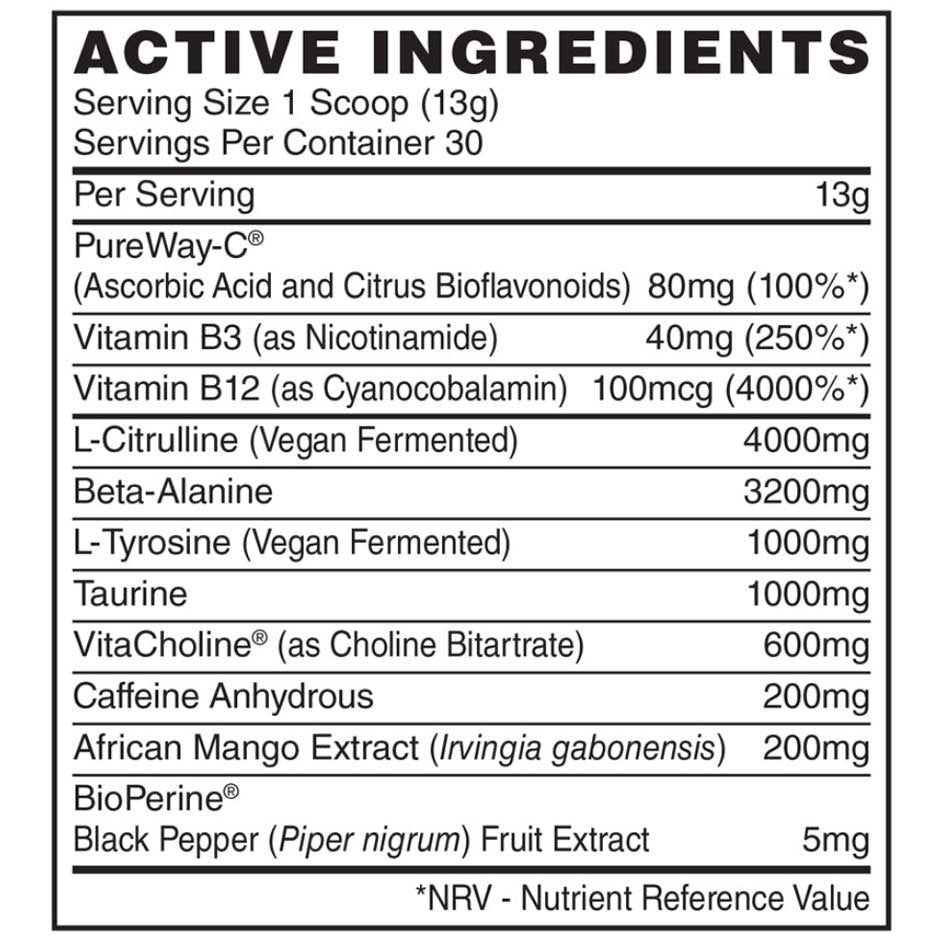 Naughty Boy Energy 390g - getboost3d