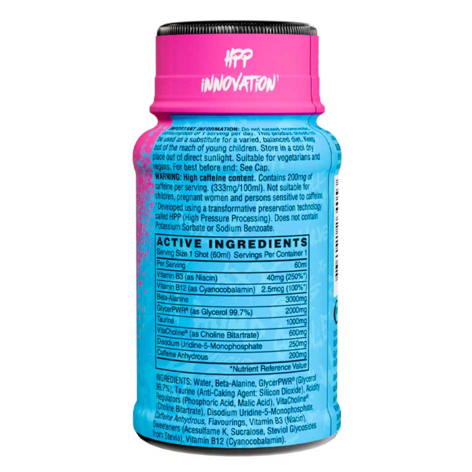 Naughty Boy Menace Pre-Workout SHOT 60ml