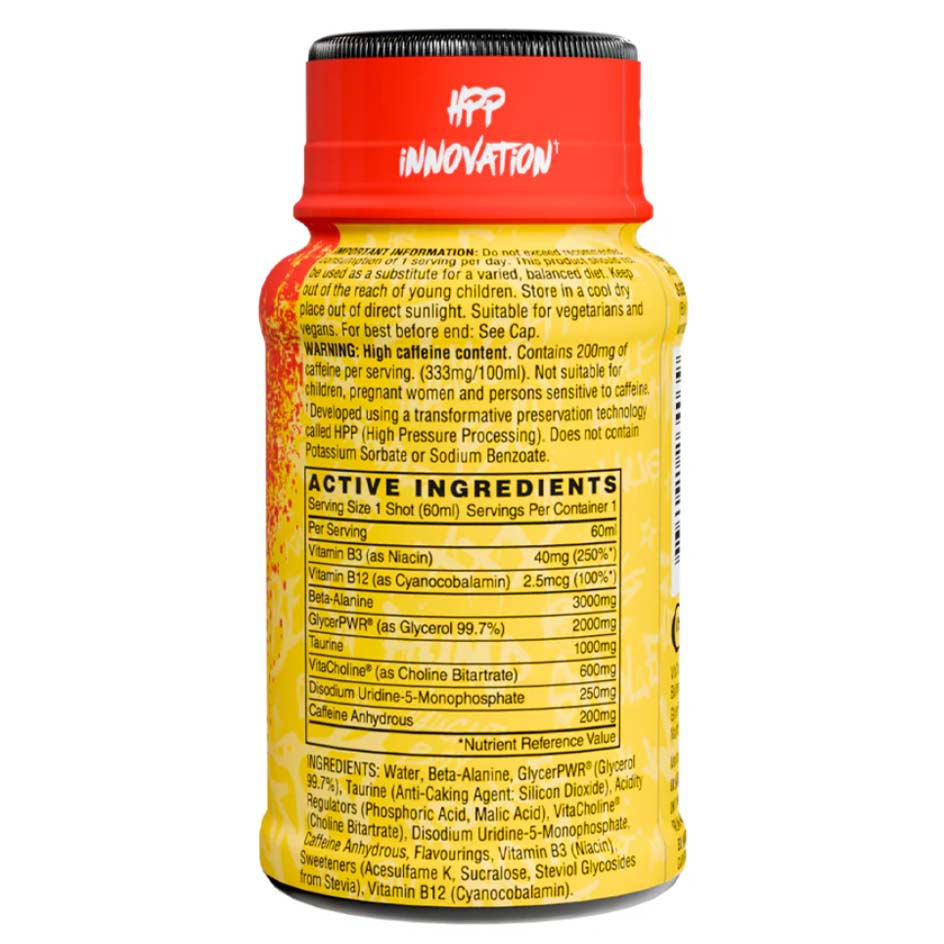 Naughty Boy Menace Pre-Workout SHOT 60ml