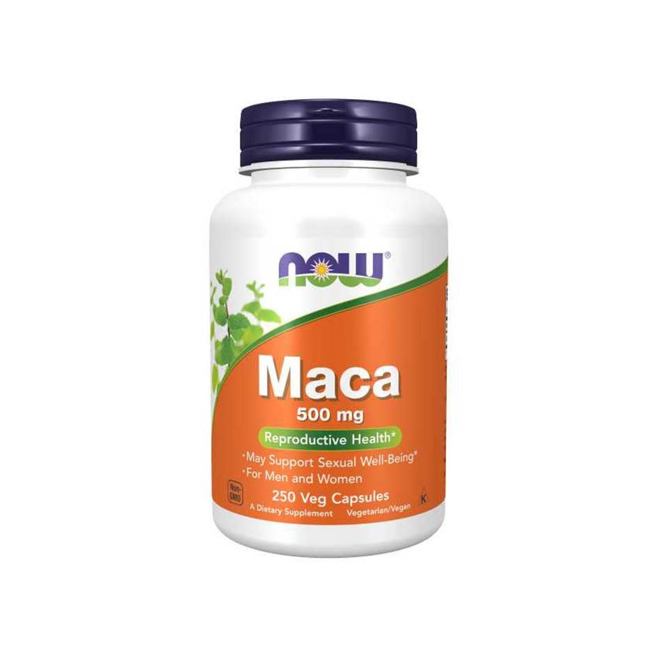 NOW Maca 500mg - getboost3d