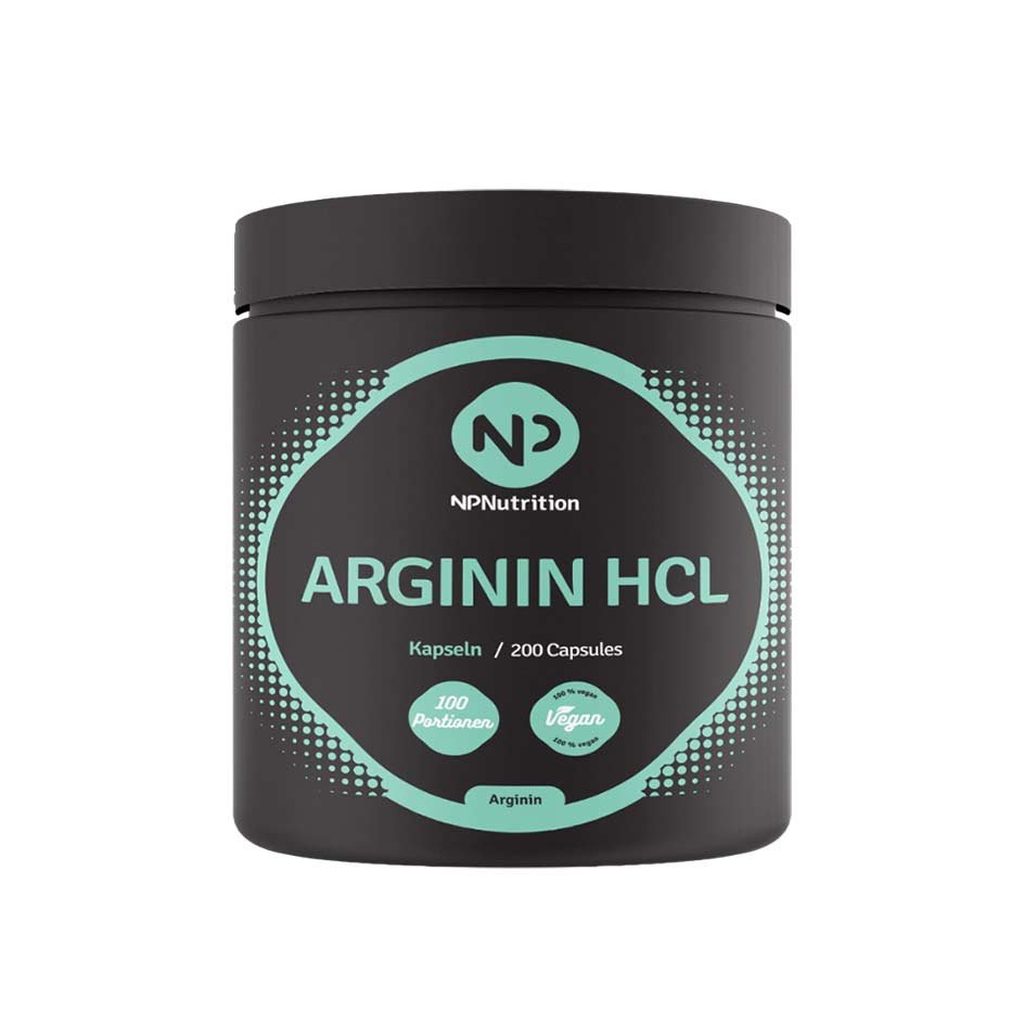 NP Nutrition Arginin HCL 200 caps - getboost3d