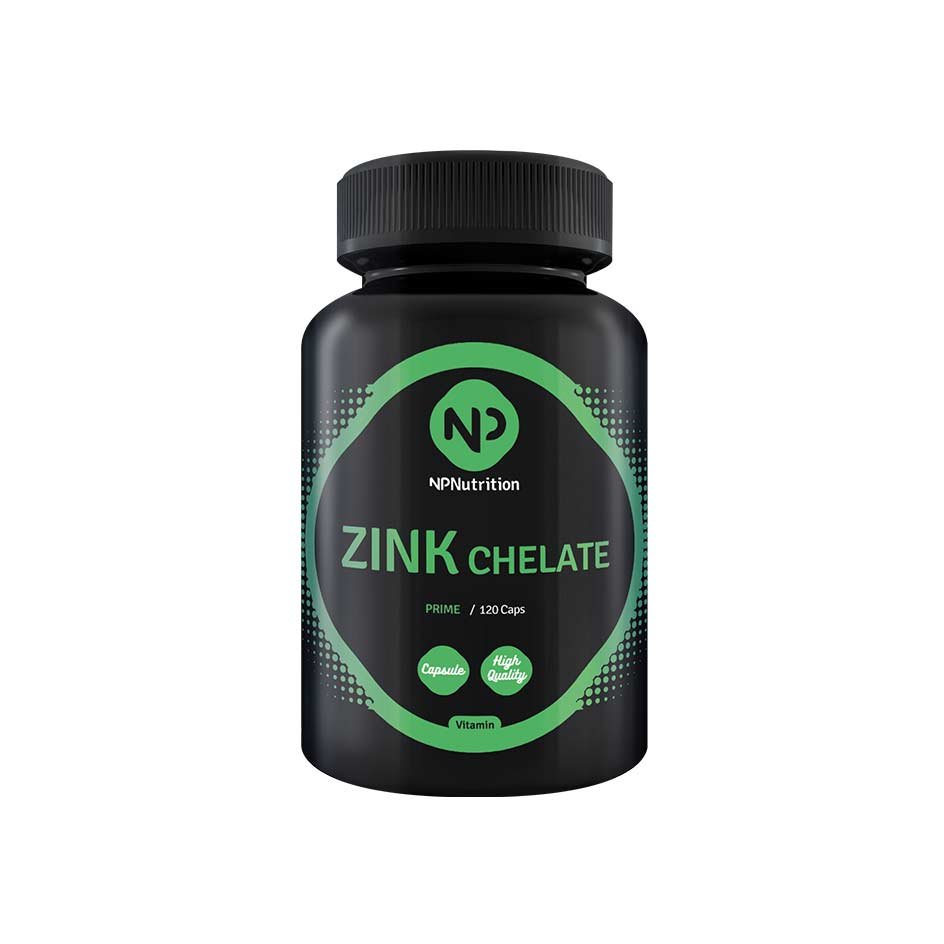 NP Nutrition Zinc Chelate 120 caps - getboost3d