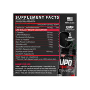 Nutrex Research Lipo-6 Black 120 caps