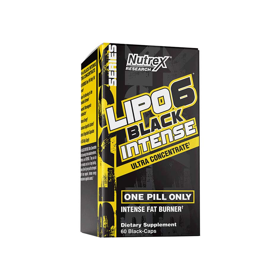 Nutrex Research LIPO-6 Black Intense 60 caps - getboost3d