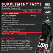Nutrex Research Lipo-6 Black UC 60 caps