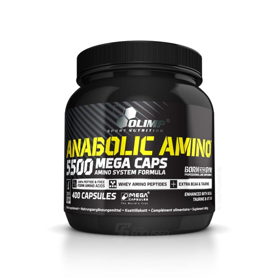 Olimp Anabolic Amino 5500 Mega Caps - 400 caps - getboost3d