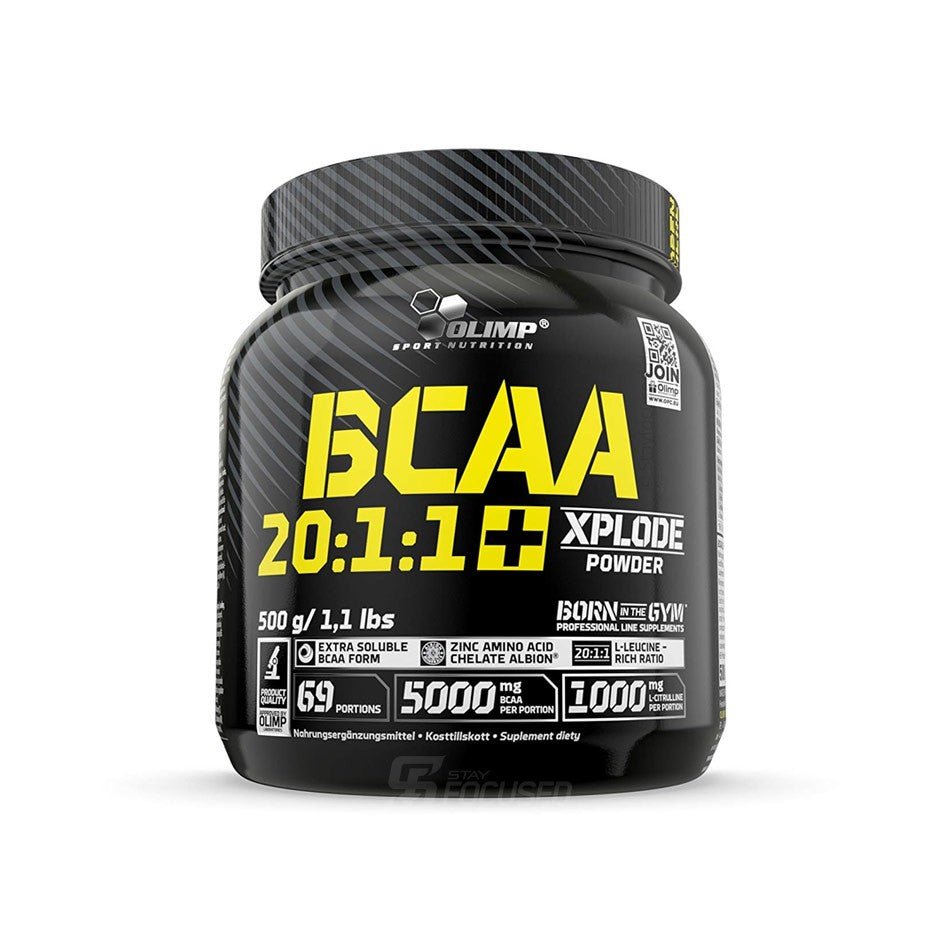 Olimp BCAA 20:1:1 + Xplode Powder - 500g - getboost3d