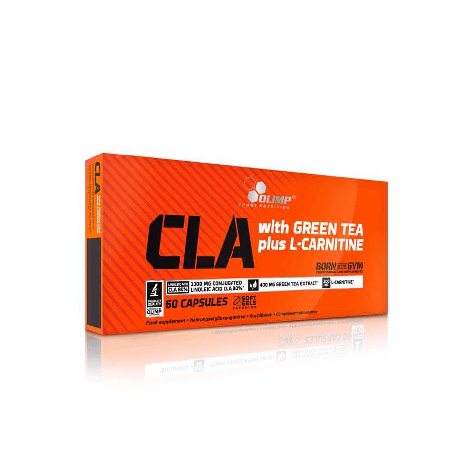 Olimp CLA Green Tea + L-Carnitine Sport 60 caps - getboost3d