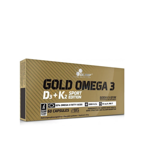 Olimp Gold Omega 3 D3+K2 - 60 - getboost3d