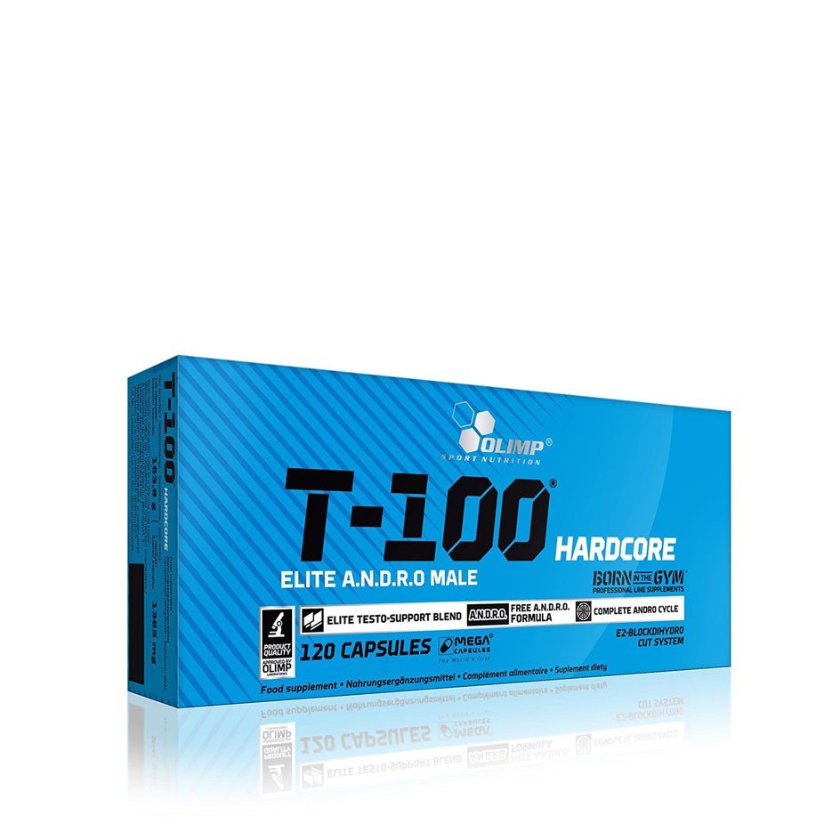 Olimp T-100 Hardcore - 120 Caps - getboost3d