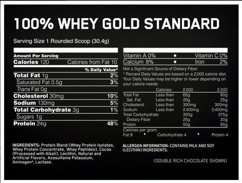 Optimum Nutrition - 100% Whey Gold Standard 2273g - getboost3d