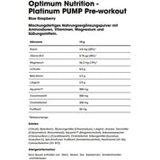 Optimum Nutrition Platinum Pump Pre-Workout 380g