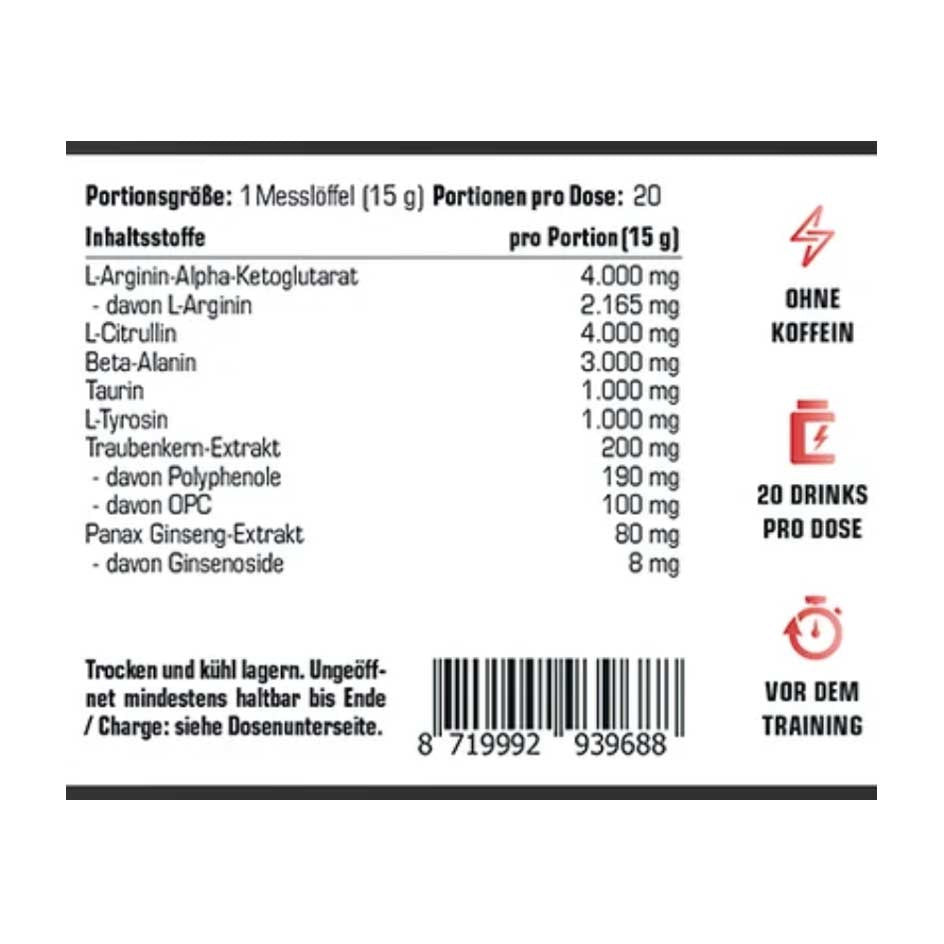 OS Nutrition Götterpuls NULL 300g