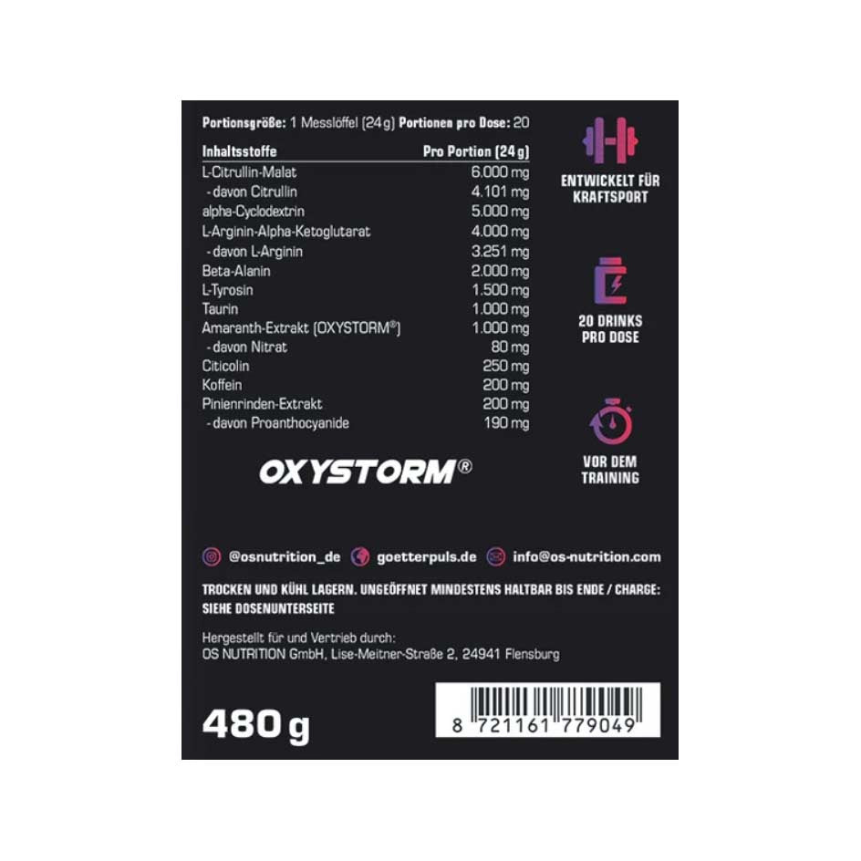 OS Nutrition Götterpuls ULTRA 480g