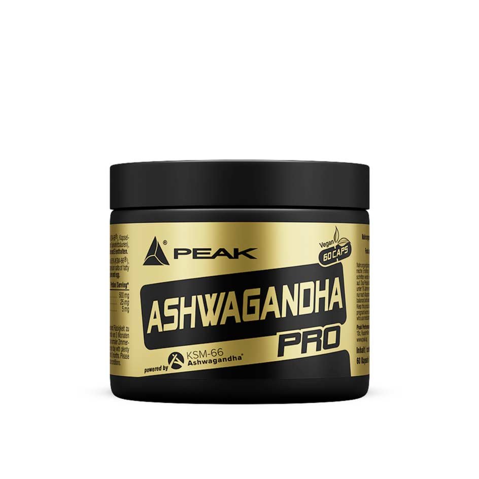 Peak Ashwagandha Pro 60 caps - getboost3d