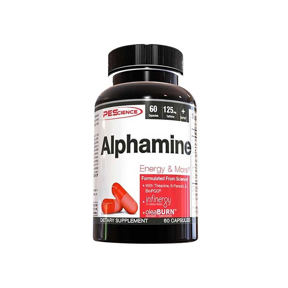 PEScience Alphamine 60 caps - getboost3d