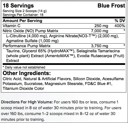 PEScience High Volume 252g - getboost3d