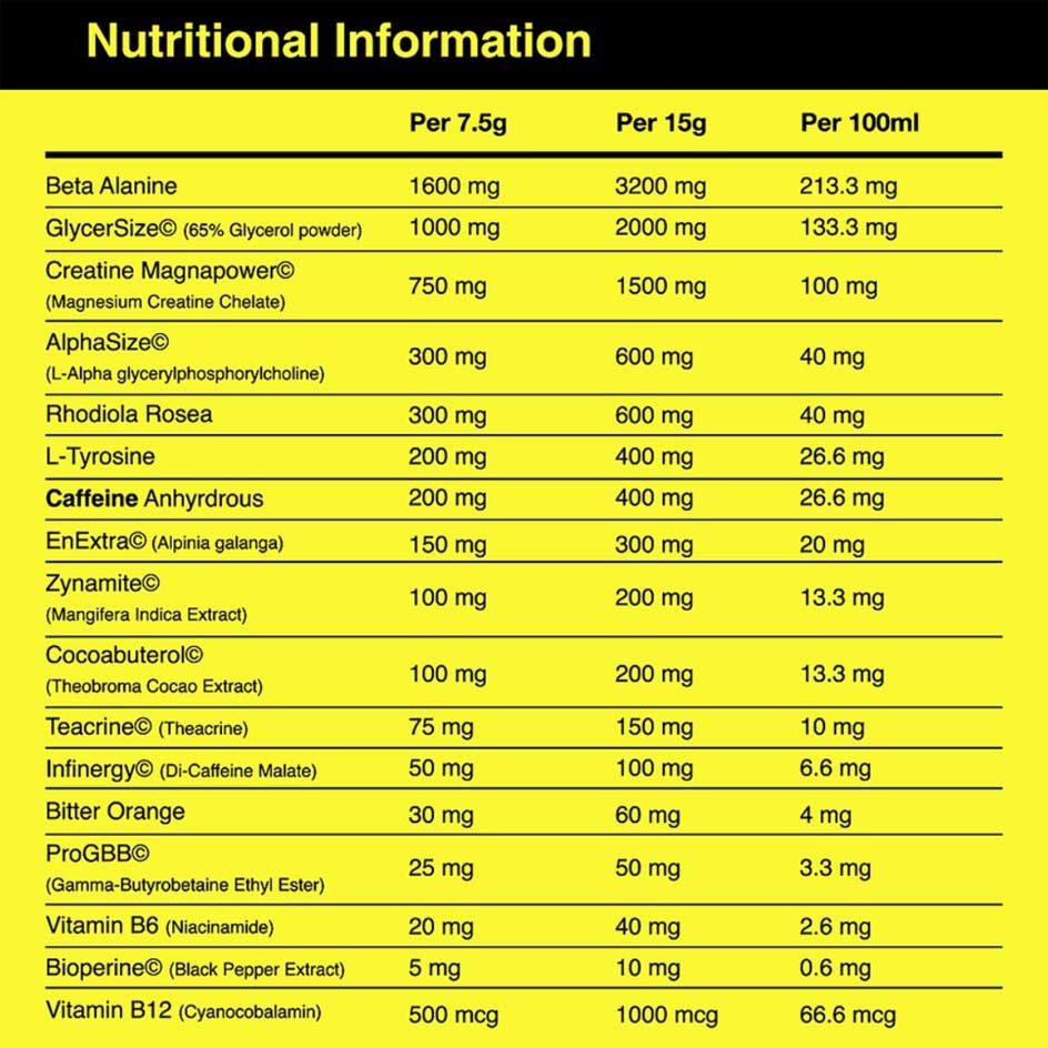 Poison High Stim Pre-Workout 375g - getboost3d