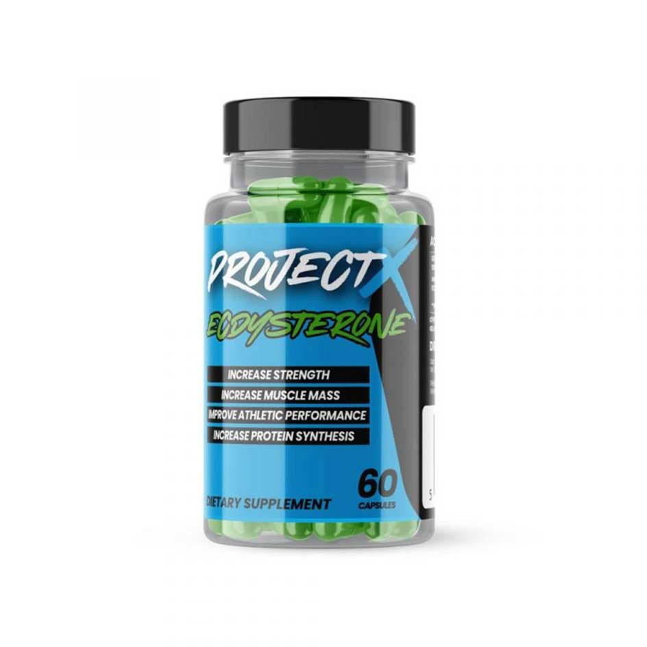 Project X Ecdysterone 60 caps - getboost3d