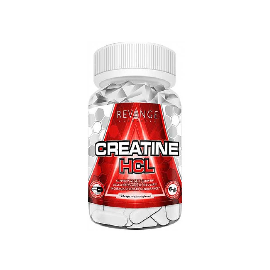 Revange Nutrition Creatine HCL 120 caps - getboost3d