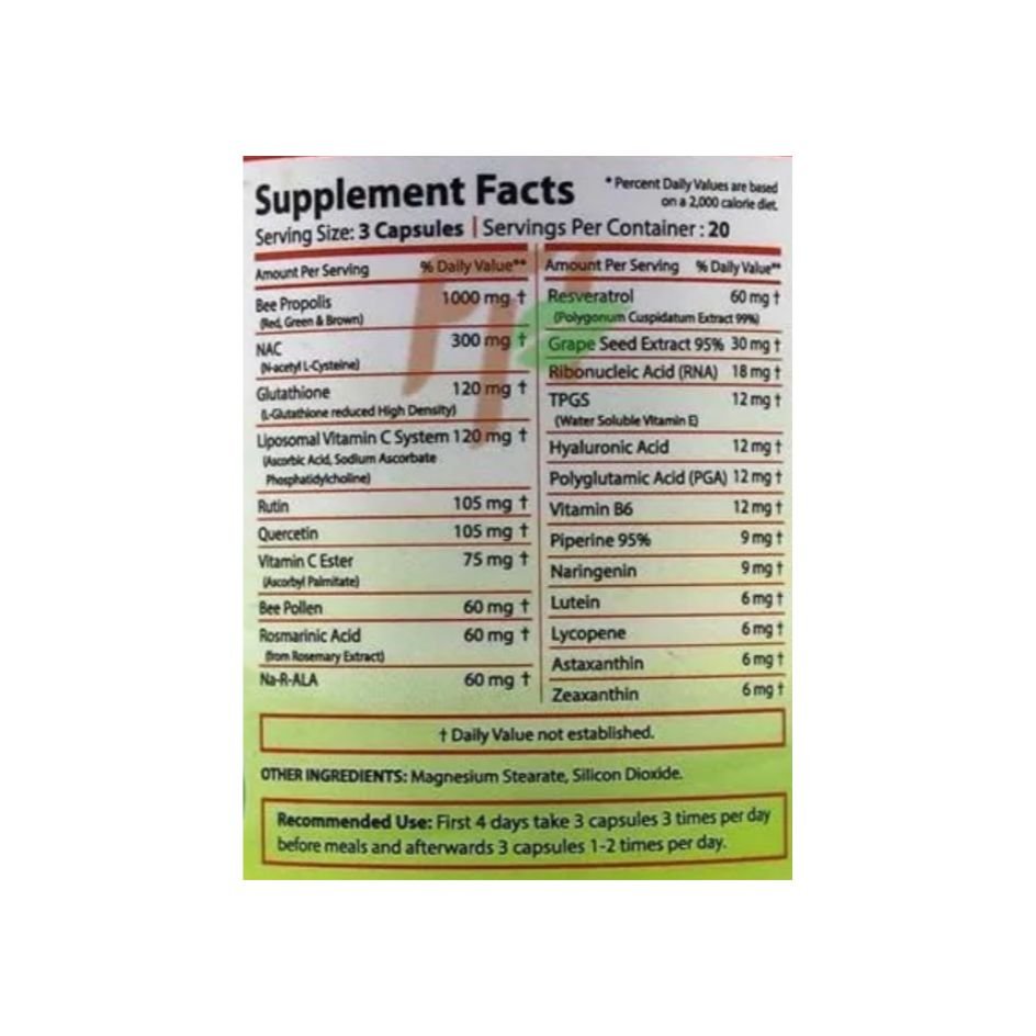 Revange Nutrition NO ENTRY 60 caps - getboost3d