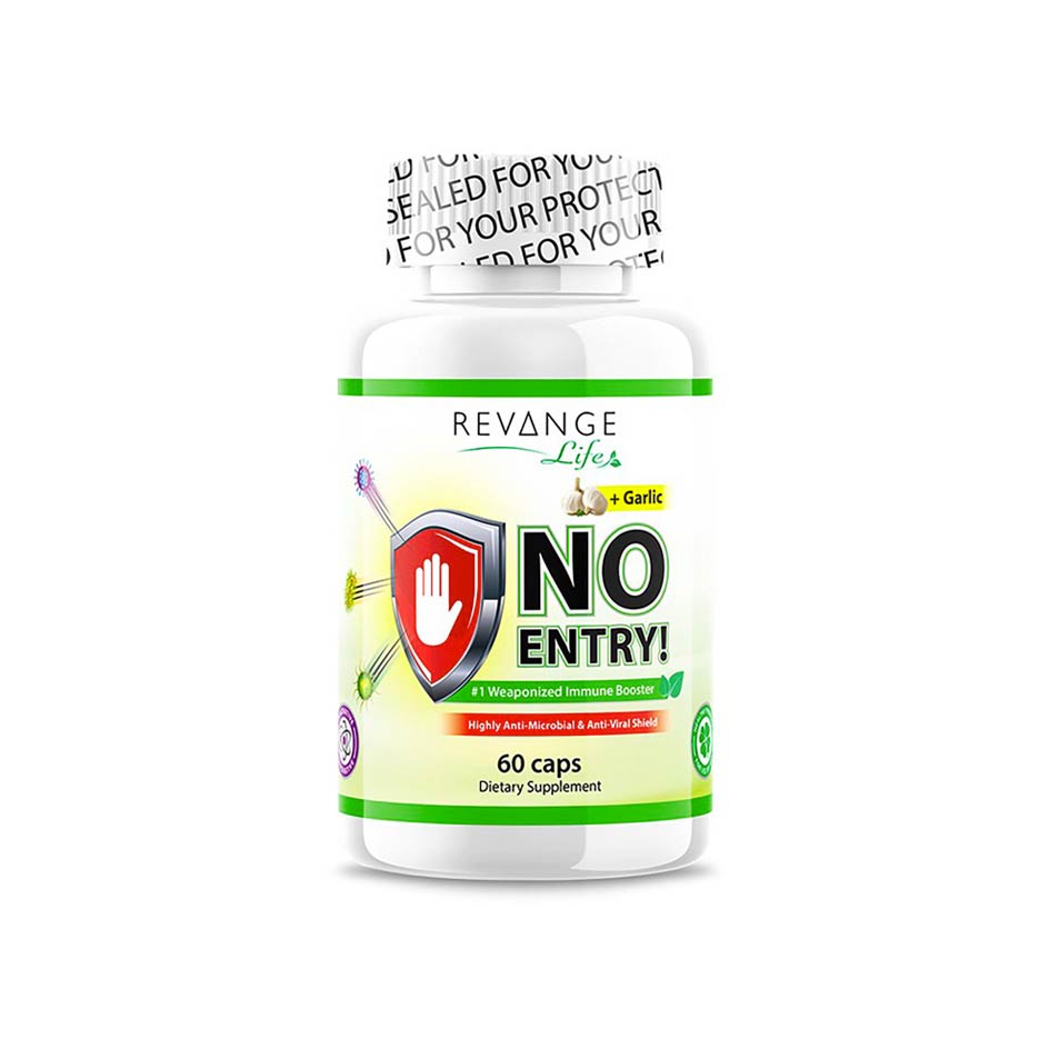 Revange Nutrition NO ENTRY with Garlic MAXX 60 caps - getboost3d