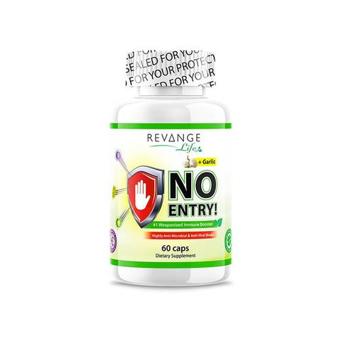 Revange Nutrition NO ENTRY with Garlic MAXX 60 caps - getboost3d