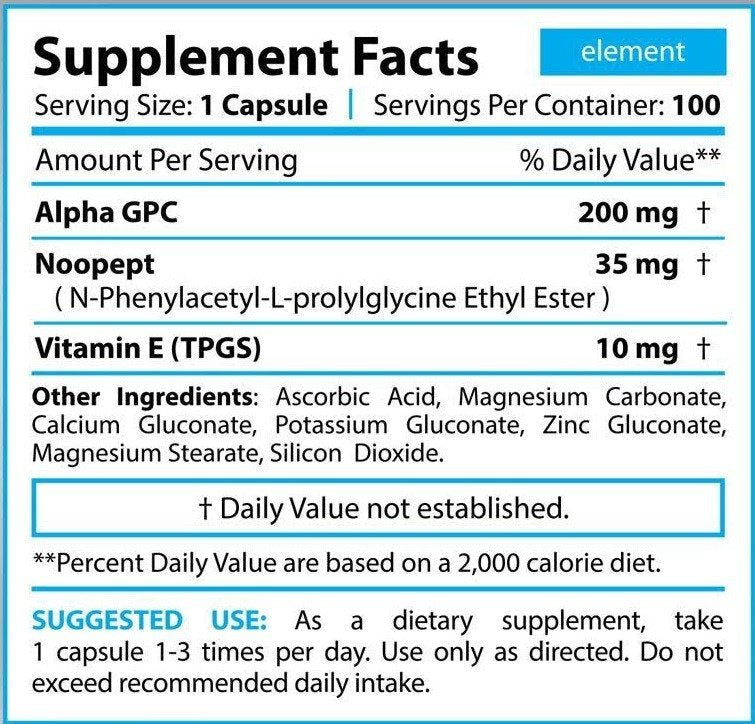 Revange Nutrition Noopept 60 caps - getboost3d