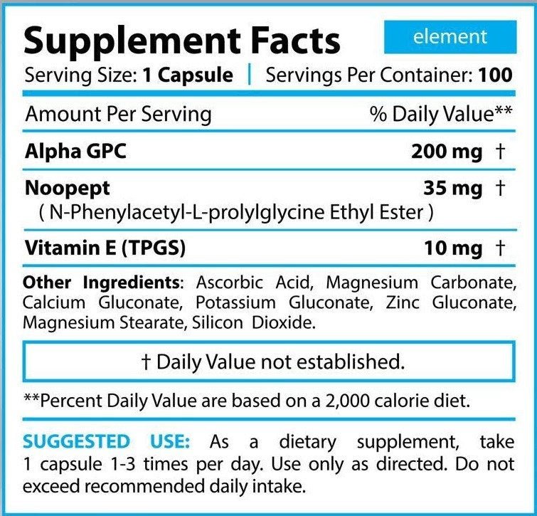 Revange Nutrition Noopept 60 caps - getboost3d