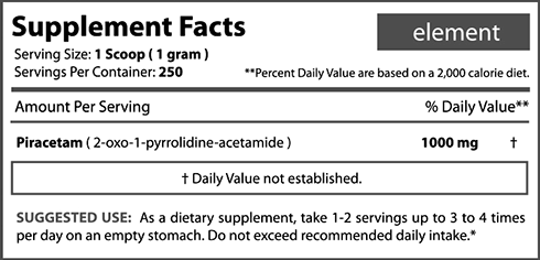 Revange Nutrition Pure Piracetam - getboost3d