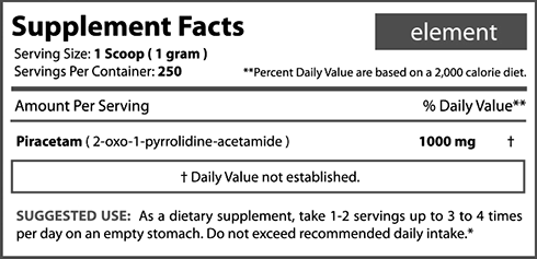 Revange Nutrition Pure Piracetam - getboost3d