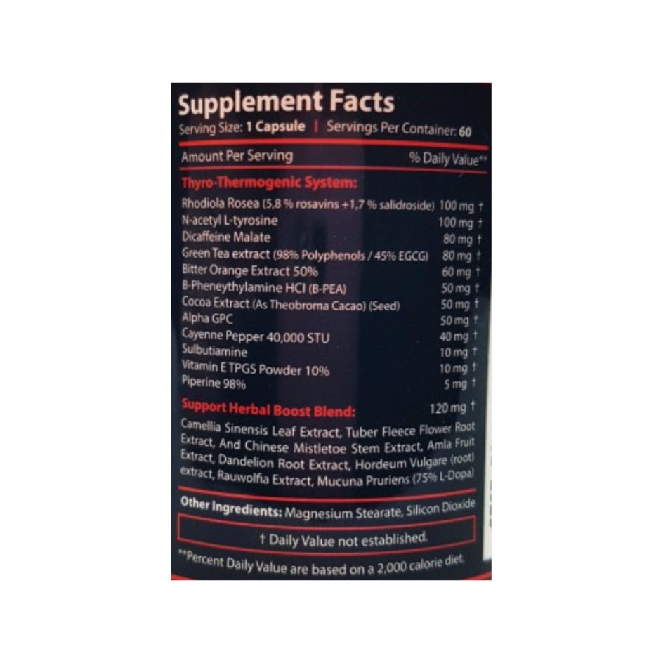 Revange Nutrition Thyrotherm 60 caps - getboost3d