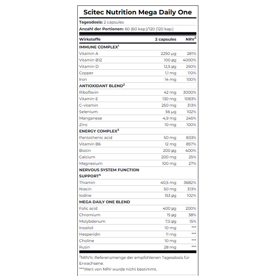 Scitec Nutrition Mega Daily One