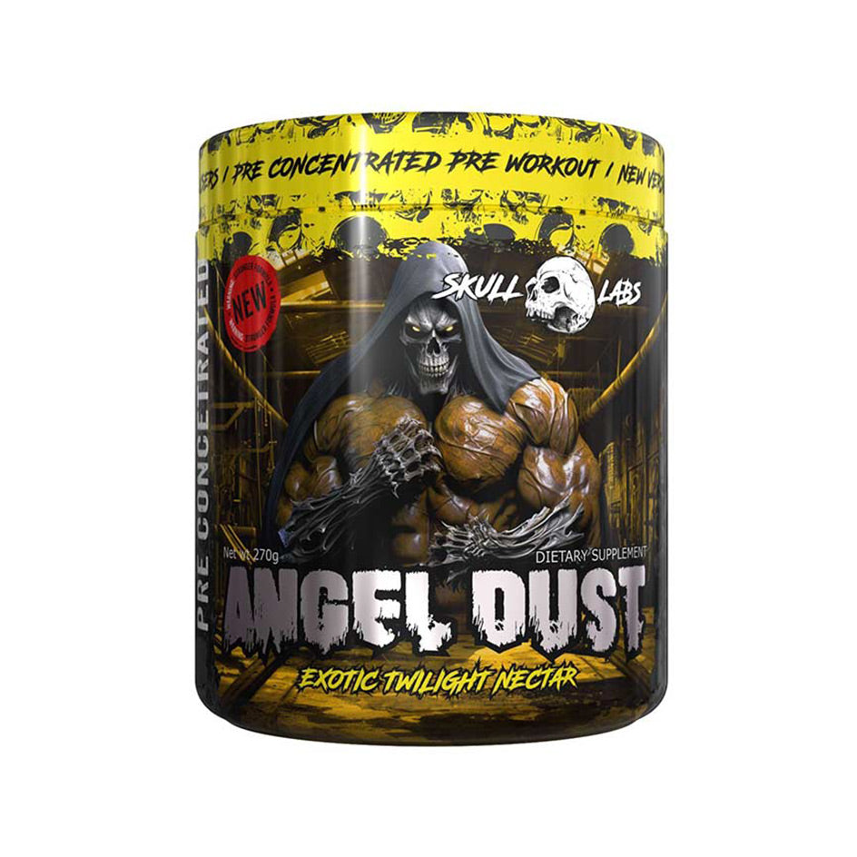 Skull Labs Angel Dust Pre Workout Booster in der Geschmacksrichtung Exotic Twilight Nectar