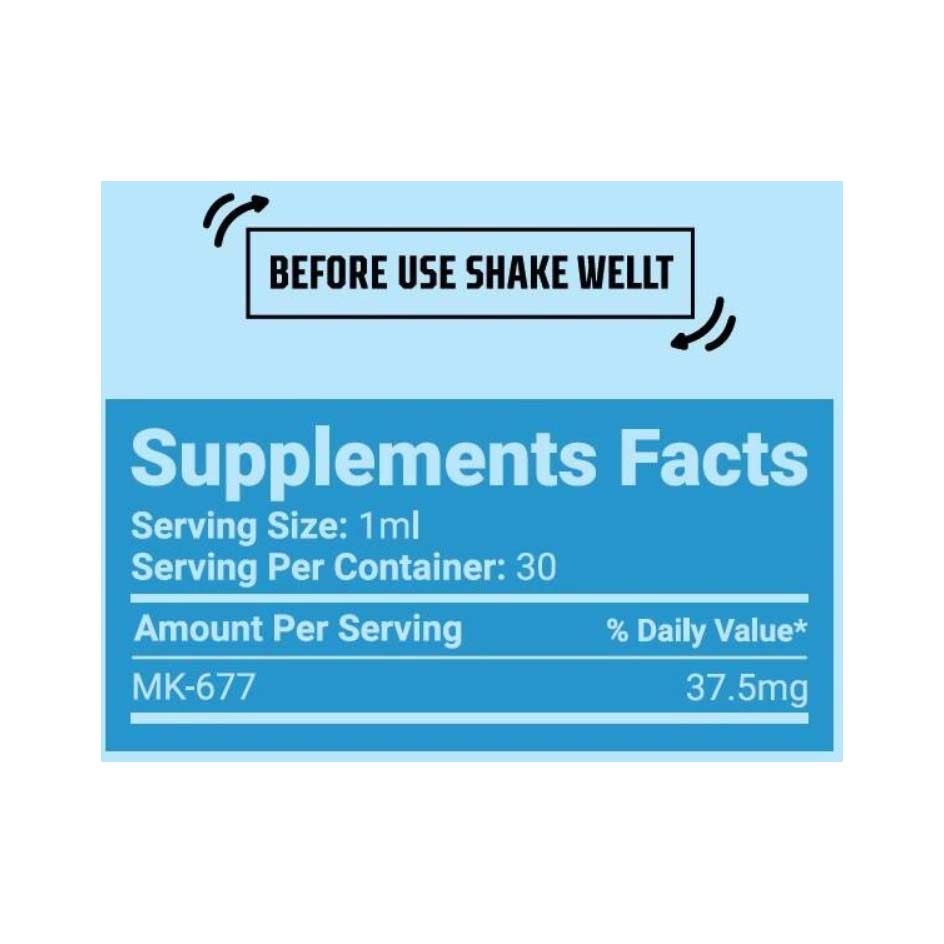 Smart Brothers MK-677 Ibutamoren 37.5mg 30 ml