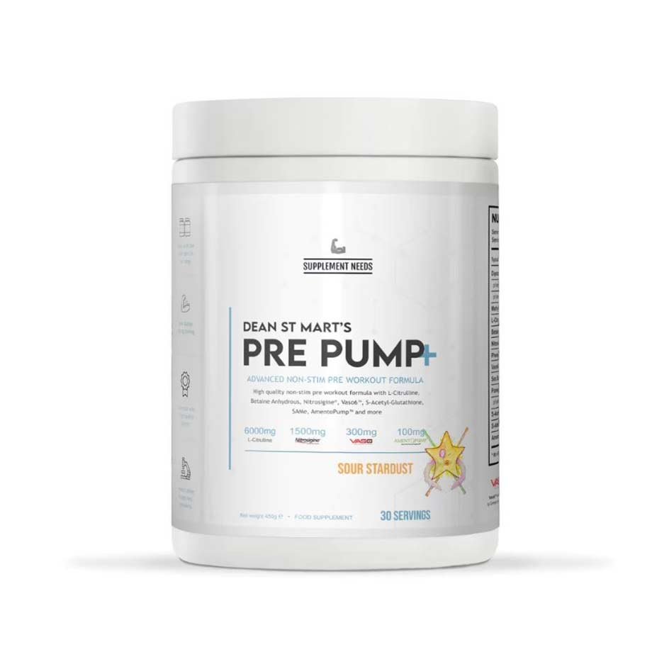 Supplement Needs PrePump+ 450g - getboost3d